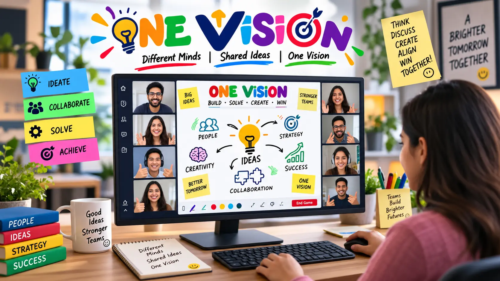 One Vision virtual team challenge