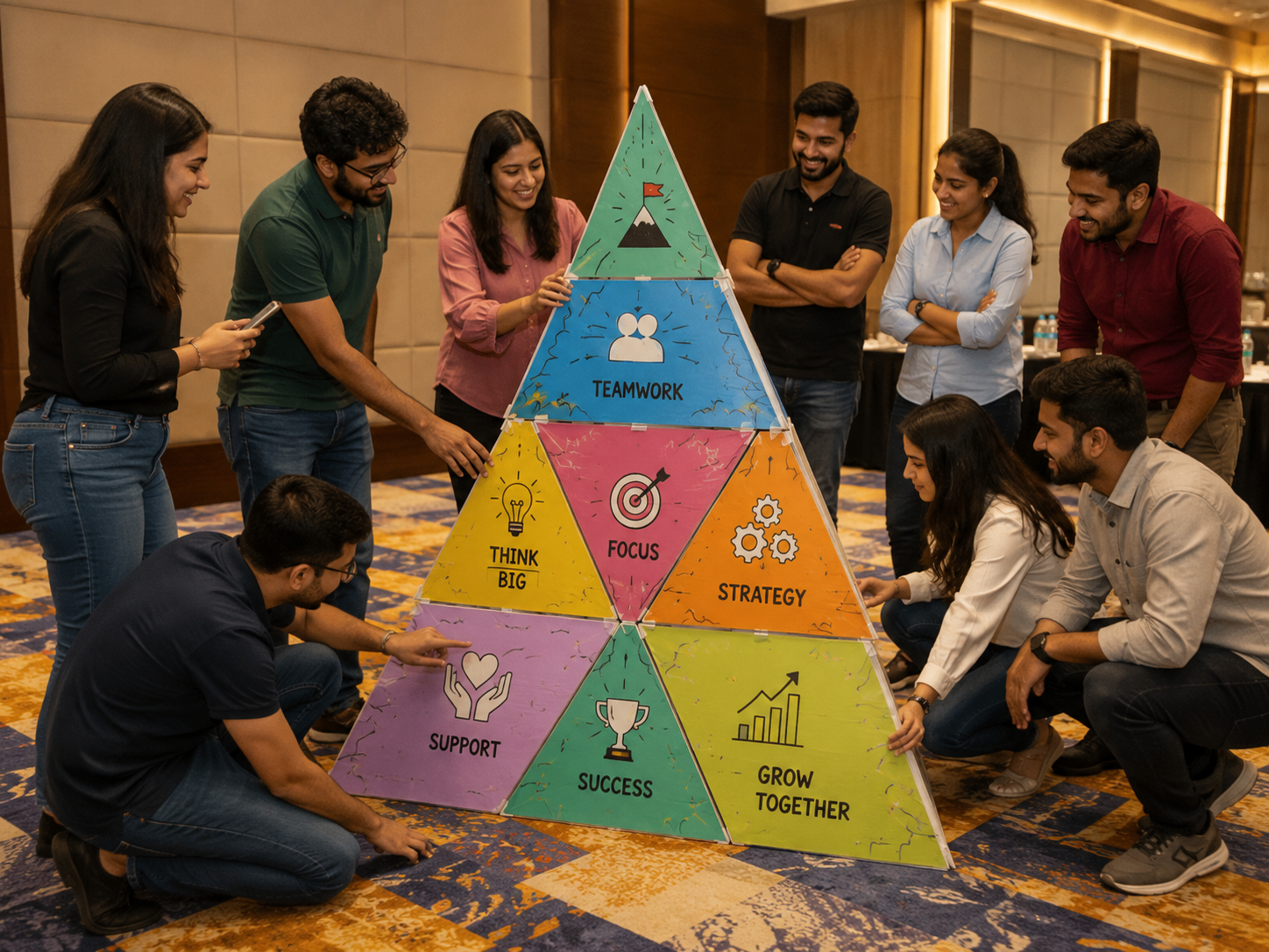 Team building moment 8